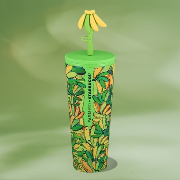 FARM Rio x Starbucks Board Banana 24oz Tumbler - Picture 1 of 4
